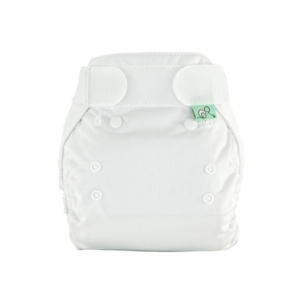 Totsbots White PeeNut Cloth Nappy Wrap