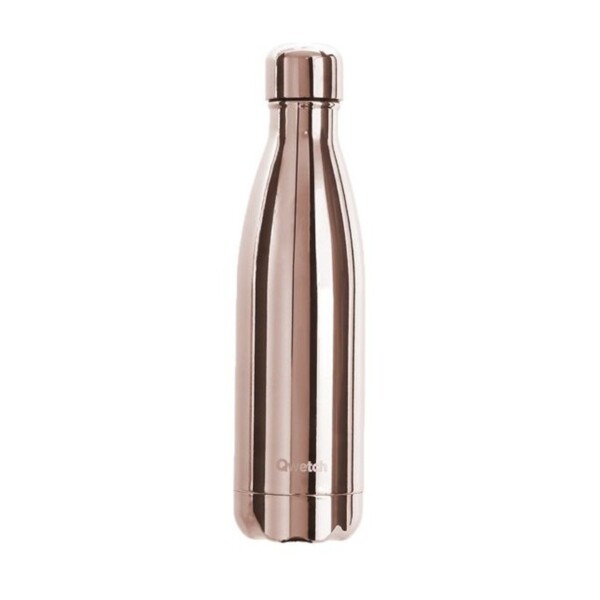 Qwetch Rose Gold Stainless Steel Water Bottle