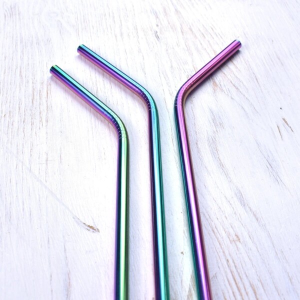 Nature & My Rainbow Stainless Steel Straws