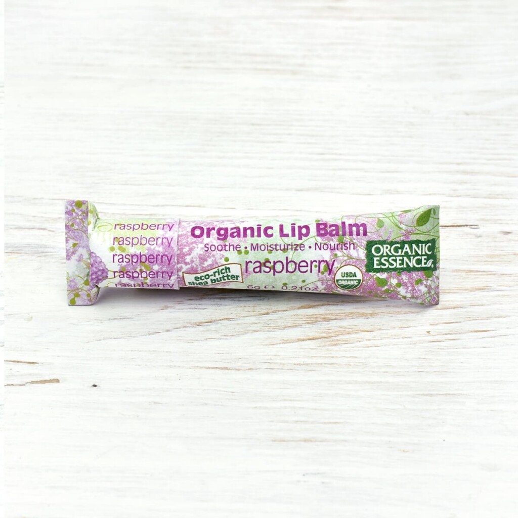Organic Essence Raspberry Organic Lip Balm 6g