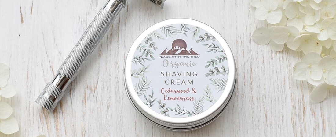 safety razor and peace with the wild shaving cream