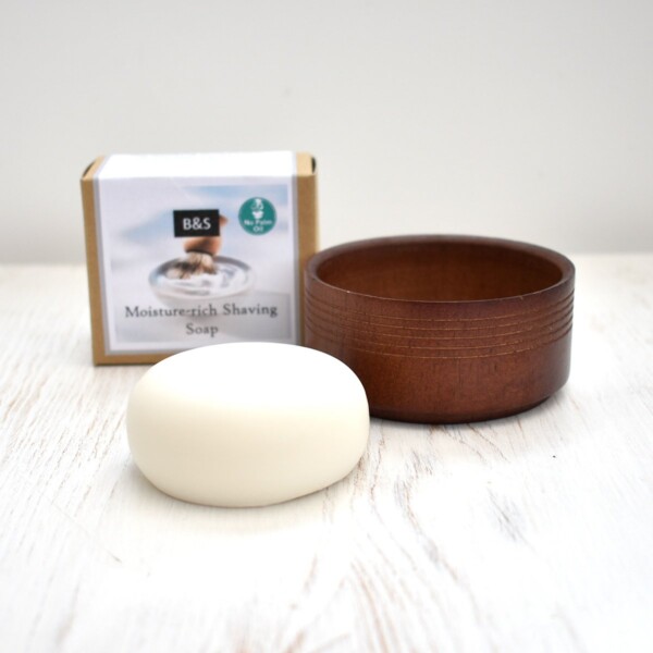 Bain & Savon Moisture Rich Shaving Soap & Dish Set