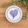 Your Green Kitchen Small Cotton Bowl Cover Heart Print