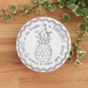 Your Green Kitchen Small Cotton Bowl Cover Pineapple Print