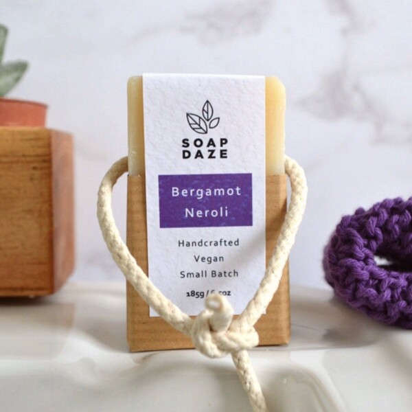 Soap Daze Bergamot & Neroli Soap On A Rope
