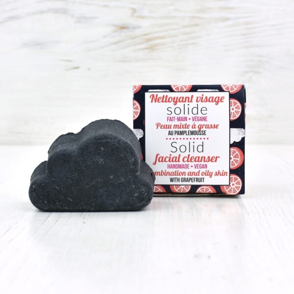 Grapefruit Solid Facial Cleanser - Combination & Oily Skin