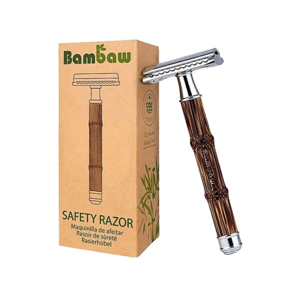 Double Edge Safety Razor - Bamboo Handle