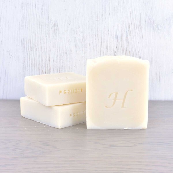 Hatton Soap bars, Pure soap bar, unscented , vegan friendly, plastic-free, set of soap bars stacked,
