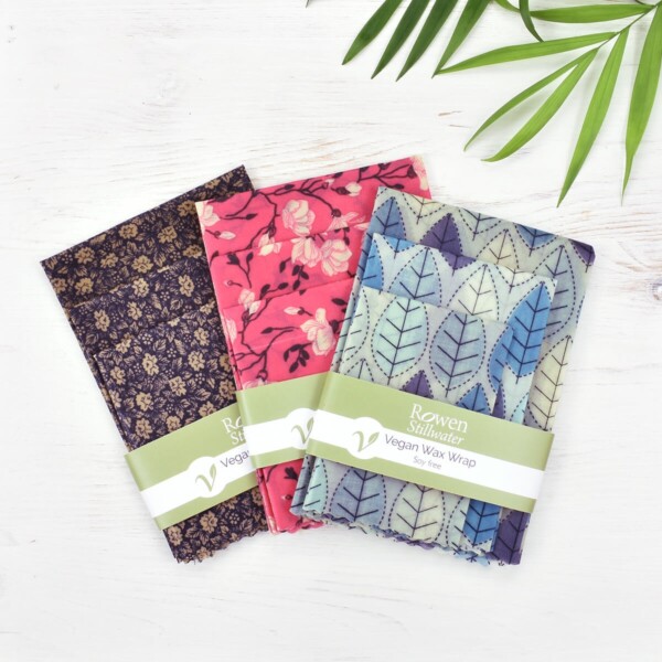 Rowen Stillwater 3 Pack Sets Of Vegan Wax Wraps