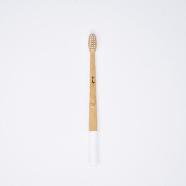 truthbrush, Children's Bamboo Toothbrush ,white ,Soft Bristles, children's toothbrush, Biodegradable , compostable,
