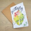 Stefanie Lau Eco-Friendly Greetings Card You're Pretty Fly With Envelope