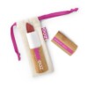 Zao Dark Red Matte Lipstick And Bag