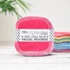 Marleys Monsters Rainbow Cotton Facial Rounds 20 Pack