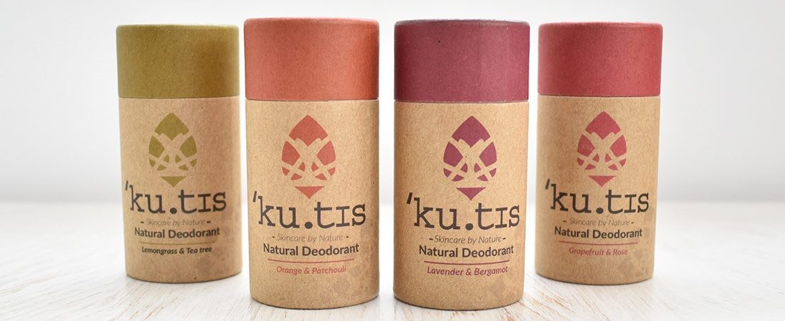 Kutis natural deodorant range