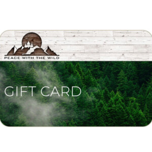 Peace With The Wild - Email Gift Voucher