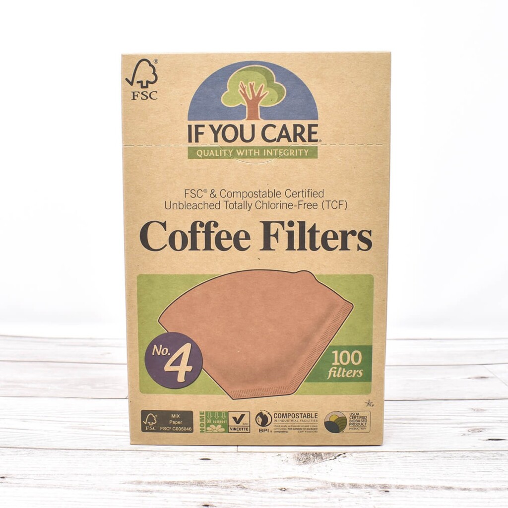 If You Care Compostable Coffee Filters No.4 Peace With The Wild