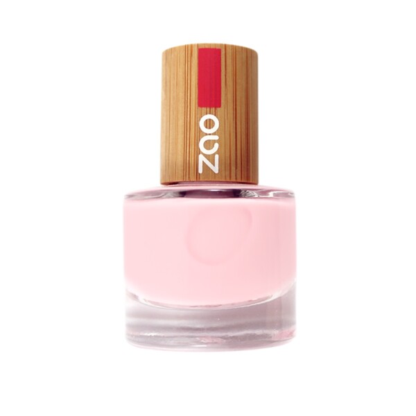 Zao Pink French Manicure Nail Polish