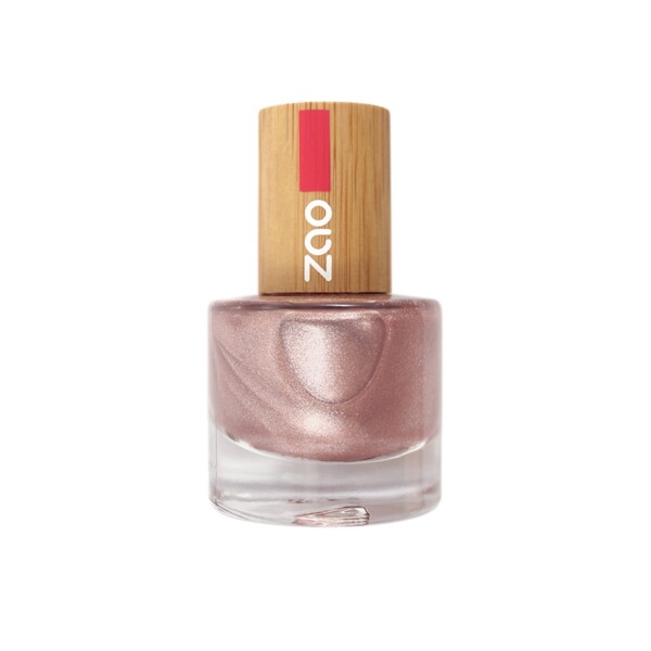 Zao Pink Champagne Nail Polish