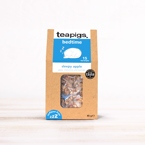 Sleepy Apple Plastic Free Tea Bags - 15 tea temples