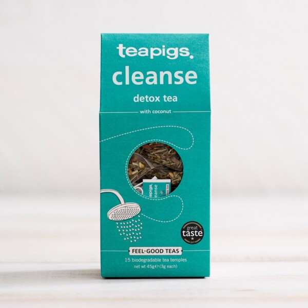 Teapigs Cleanse With Coconut Detox Plastic Free Tea Bags