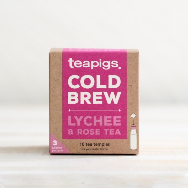 Teapigs Lychee & Rose Cold Brew Plastic Free Tea Bags