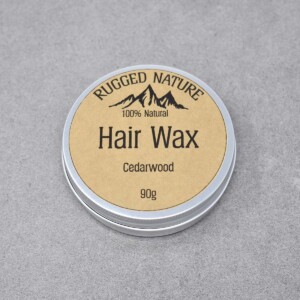 Rugged Nature Cedarwood Natural Hair Wax Tin