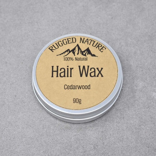 Rugged Nature Cedarwood Natural Hair Wax Tin