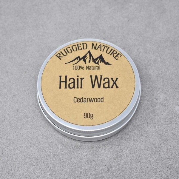 Rugged Nature Cedarwood Natural Hair Wax Tin