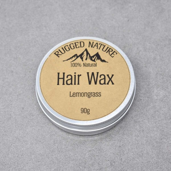 Rugged Nature Lemongrass Natural Hair Wax Tin