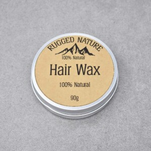 Rugged Nature Unscented Natural Hair Wax Tin