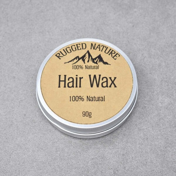 Rugged Nature Unscented Natural Hair Wax Tin