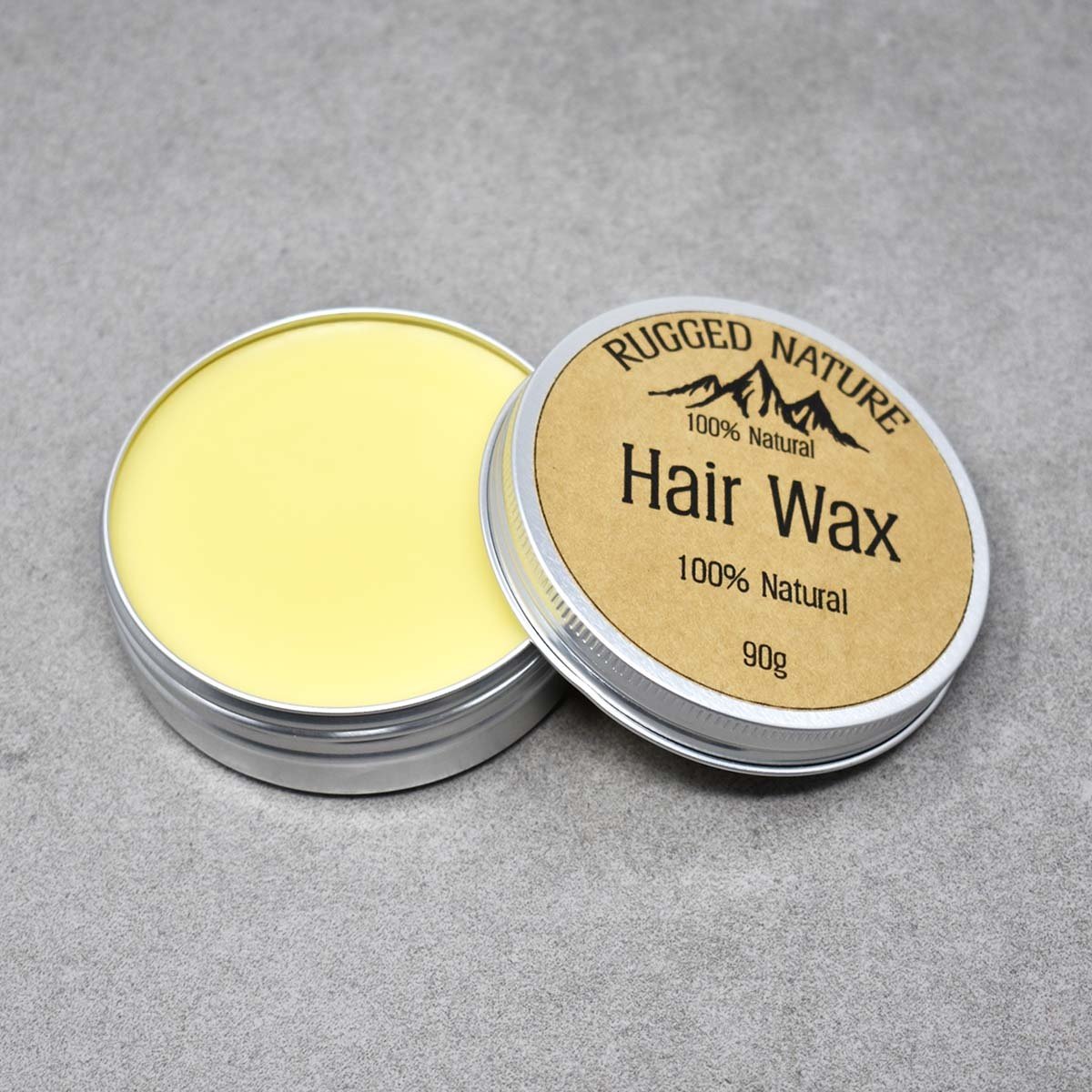 Natural Hair Wax - Unscented - Peace With The Wild