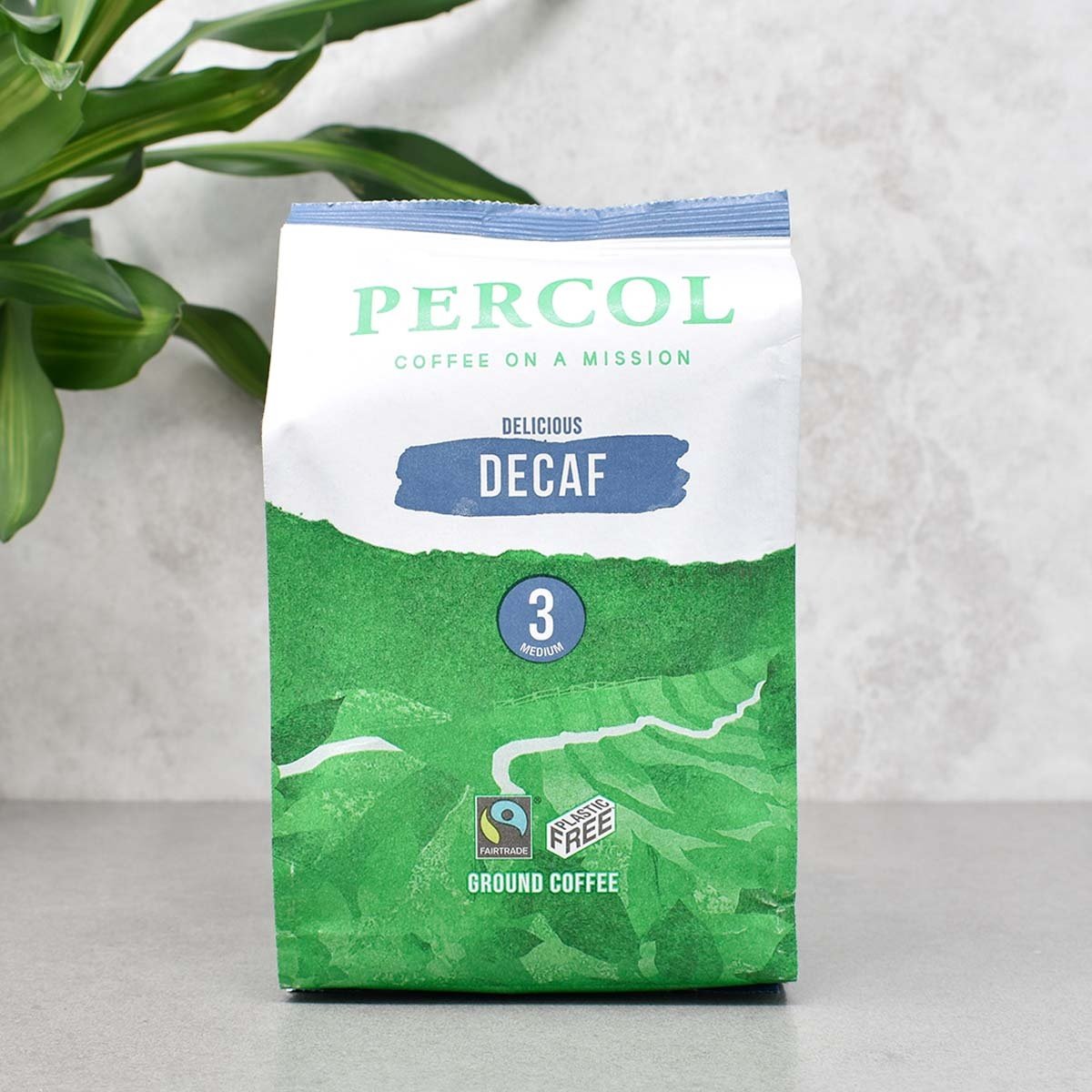 Fairtrade Decaf Plastic Free Ground Coffee Peace With The Wild