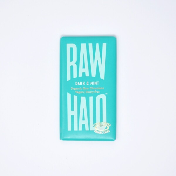Raw Halo Vegan Organic Raw Chocolate Dark & Mint