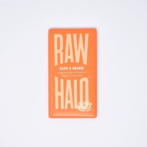 Raw Halo Vegan Organic Raw Chocolate Dark & Orange