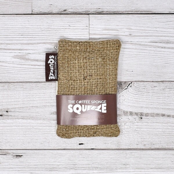 Rowen Stillwater Heavy Duty Squeeze Sponge Coffee In Packaging