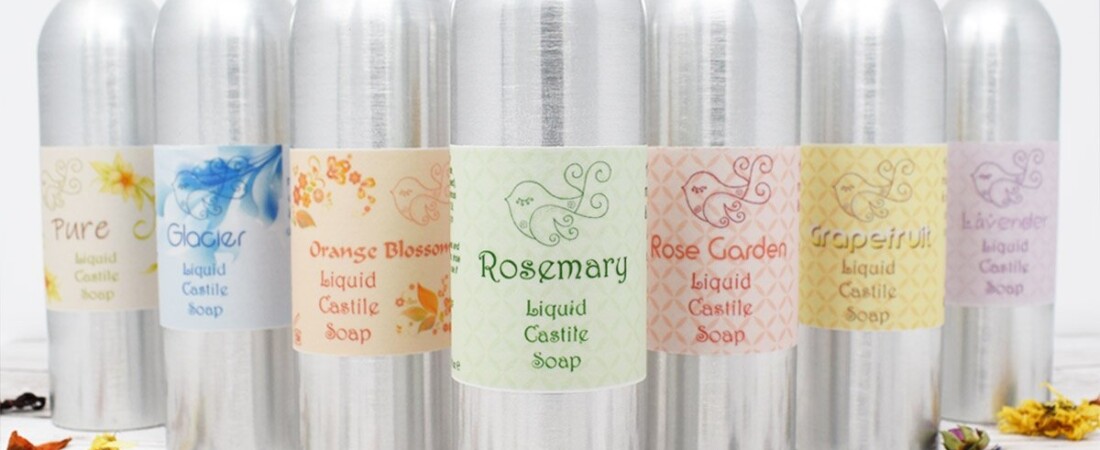 Little Blue Hen Castile Liquid Soap Range