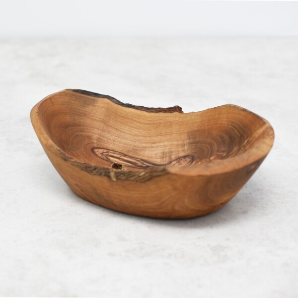 Eco Living Oval Olive Wood Soap Dish