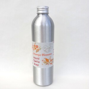 Little Blue Hen Orange Blossom Castile Soap , liquid soap, vegan-friendly, palm-oil-free, natural, plastic-free, recyclable