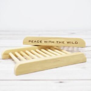 Peace With The Wild Bamboo Soap Dish Rack