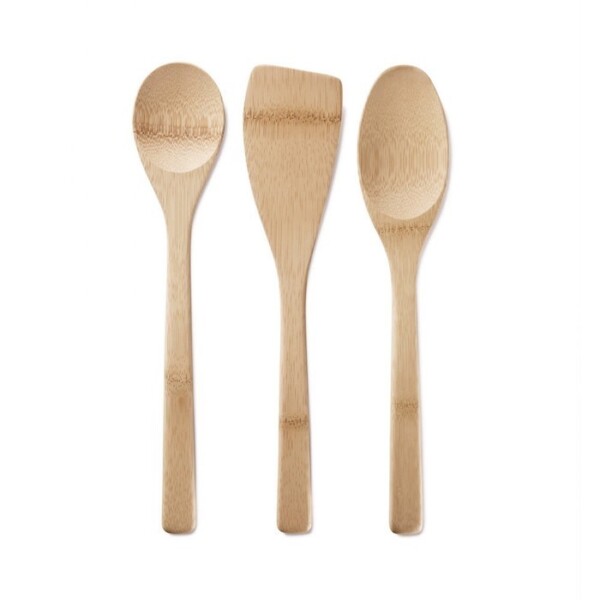 Bambu Bamboo Kitchen Basics Set of 3 Utensils