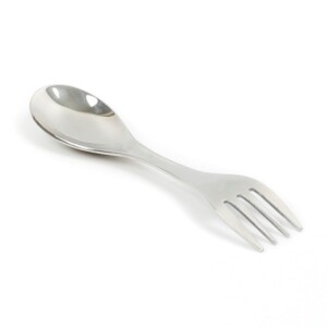 A Slice of Green Stainless Steel Spork