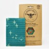The Beeswax Wrap Co Beeswax Wraps Small Kitchen Pack Sea Print
