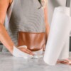 EcoBees, eco bees, kitchen roll, reusable kitchen roll, reusable, paper towel, anti bacterial, multi purpose towels, bamboo kitchen towels, machine washable, environmentally friendly, vegan-friendly, natural, plastic-free, bio-degradable, lifestyle , woman cleaning, cleaning,