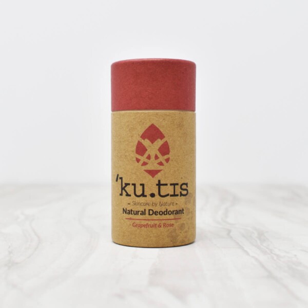 Kutis Grapefruit & Rose Natural Deodorant Stick