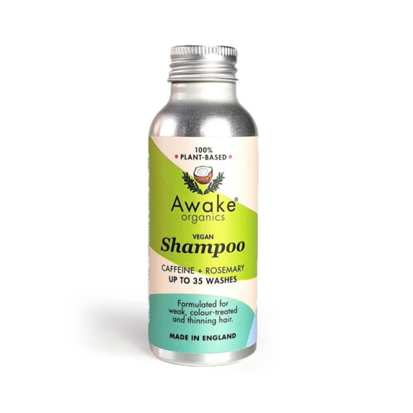 Awake Organics Plant Based Natural Shampoo Powder Bottle