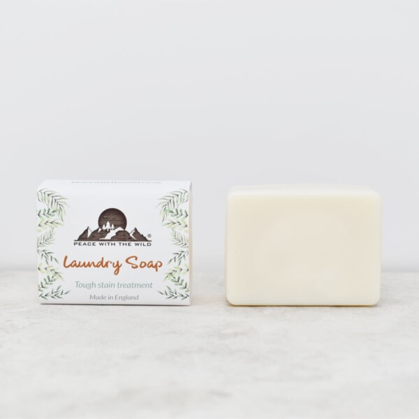 Peace With The Wild Laundry Soap Bar Tough Stain Treatment With Packaging