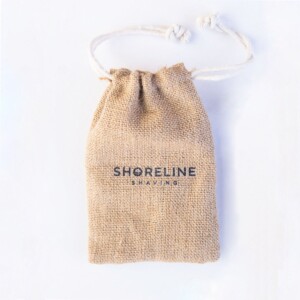 Shoreline Shaving Hessian Travel Bag