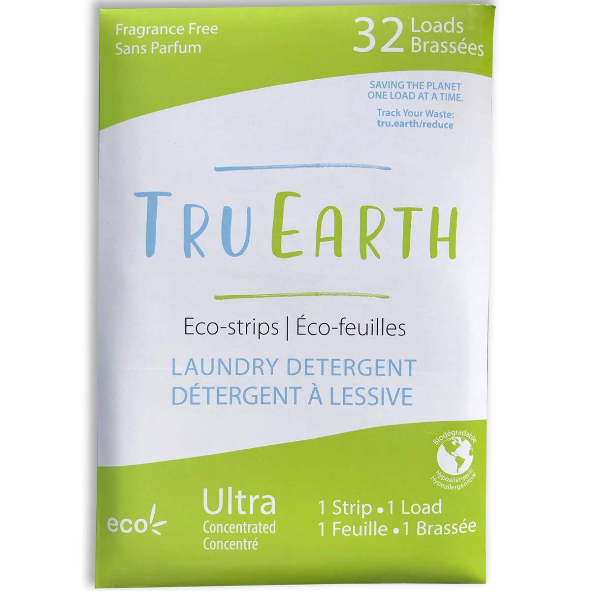 Tru Earth Laundry EcoStrips 32 Sheets Peace With The Wild