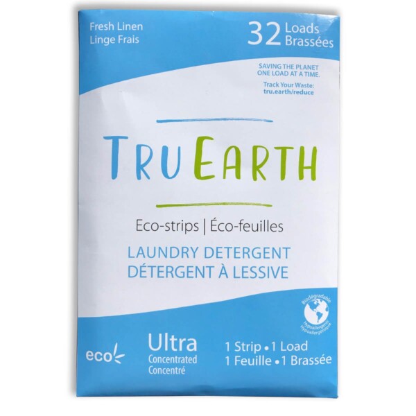 Tru Earth Fresh Linen Laundry Eco-Strips